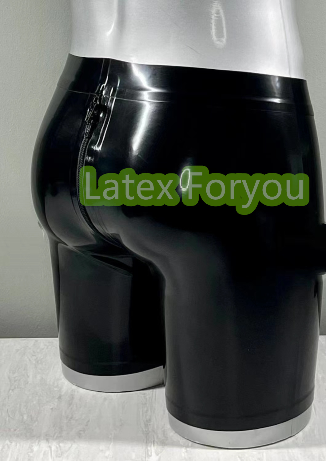 Boyshort Underwear - Handmade Fetish Slim Fit Natural Latex