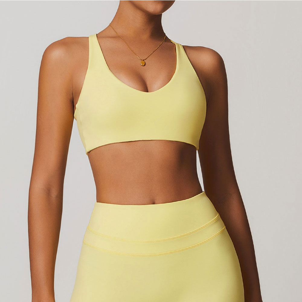 Sports Bra High Impact - JUREN Sports Bra Women Fitness Bra