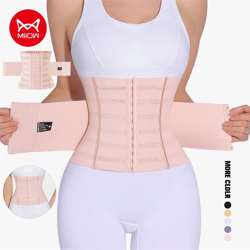 MiiOW Waist Trainer Corset Wom - Shapewear Bodysuit Firm 评论和价格
