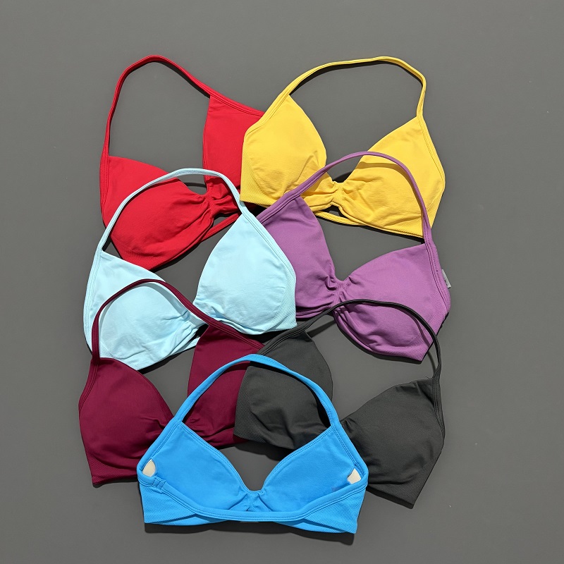 Sports Strappy Bra Yoga Underw - Sports Bra High Impact 评论和价格