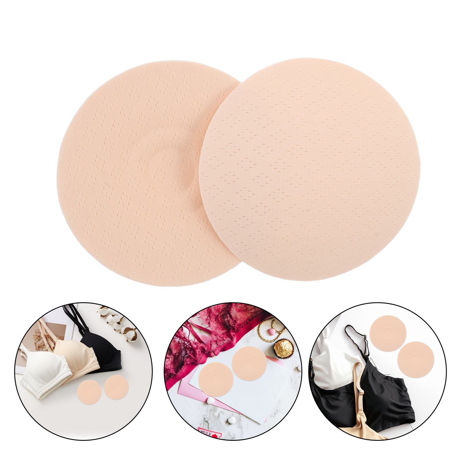 3Pairs Invisible Nipple Covers - Nipple Cover Pasties 评论和价格