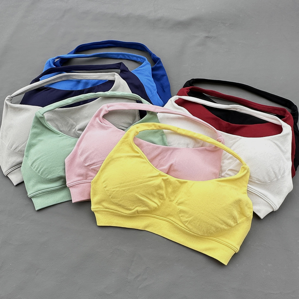 Sports Bra Women Seamless Halt - Sports Bra High Impact 评论和价格