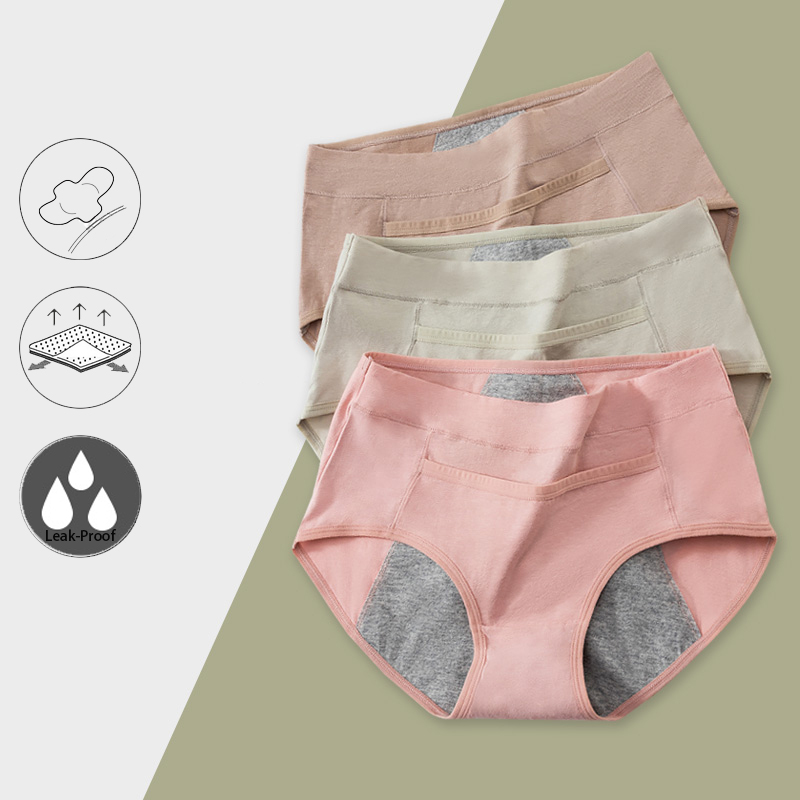 Cotton Menstrual Panties Leak  - Seamless Underwear Women 评论和价格
