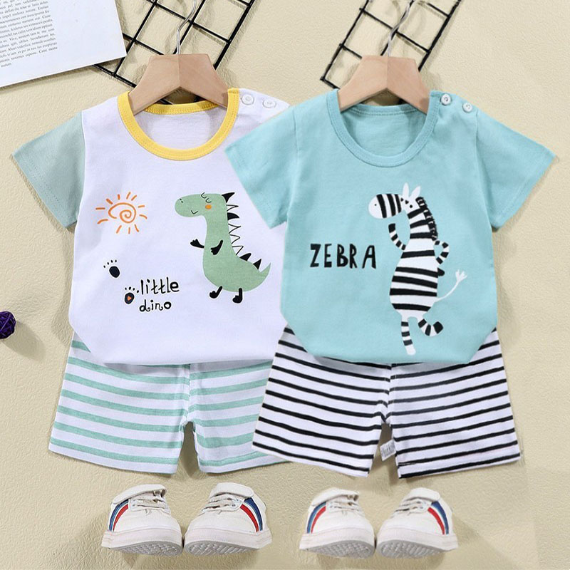 Cotton Tees+Shorts 2-piece Tra - Boyshort Underwear 评论和价格