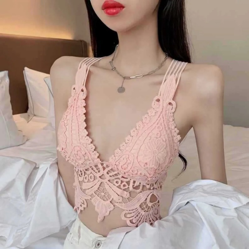 Womens Sexy Tops Lace Crop Top - Cami Top Lace 评论和价格