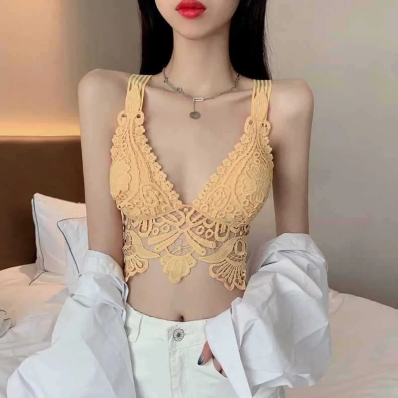 Womens Sexy Tops Lace Crop Top - Cami Top Lace 评论和价格