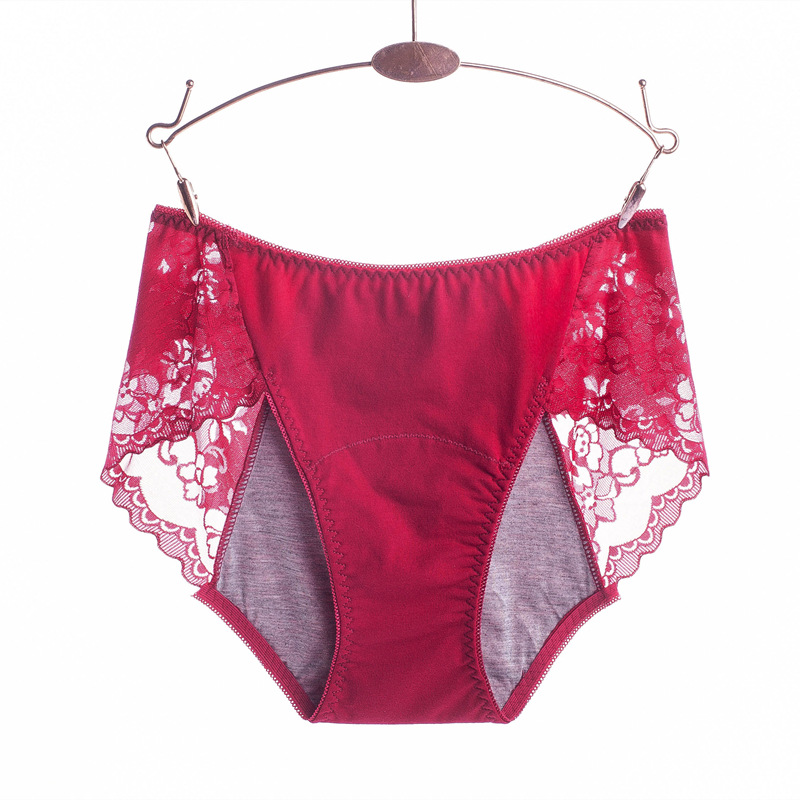 3XL Large Size Sexy Lace Absor - Period Panty Absorbent 评论和价格