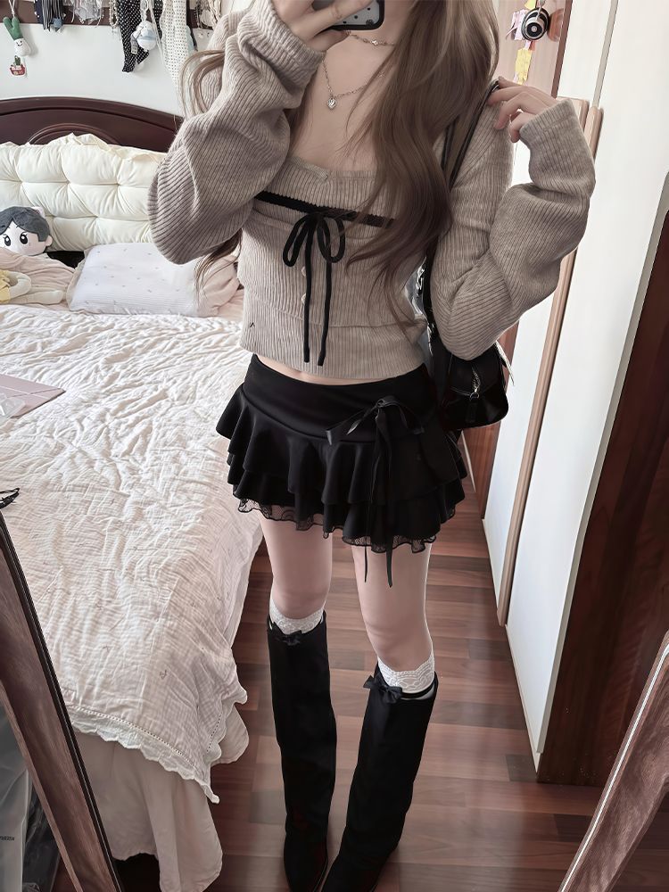 Japanese Vintage Coquette 3 Pi - Cami Top Lace 评论和价格