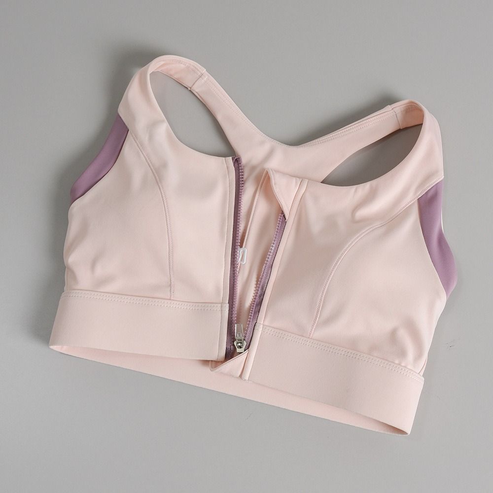 Comfortable Patchwork Front Zi - Seamless Underwear Women 评论和价格