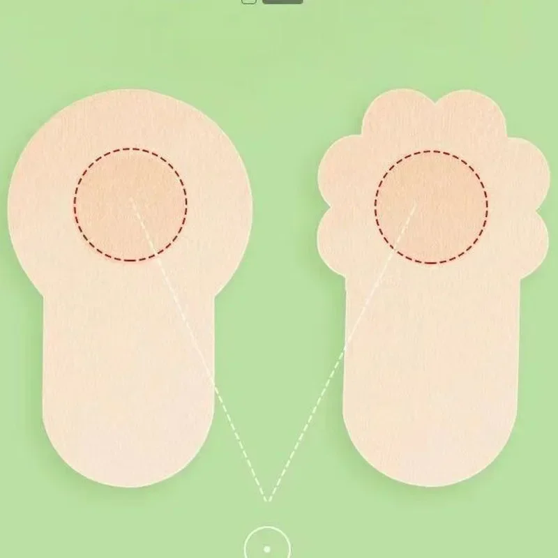 10pcs Women's Invisible Breast - Silicone Bra Adhesive 评论和价格