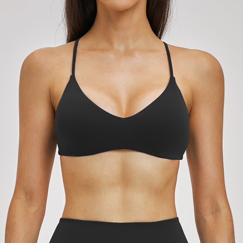 Backless Yoga Bra Gym Women Sp - Sports Bra High Impact 评论和价格