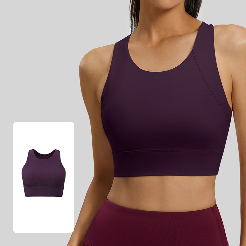 2026 Fashion Racerback Yoga Br - Sports Bra High Impact 评论和价格