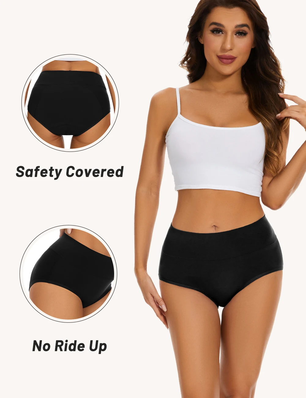 3PCS/lot Menstrual Panties For - Period Panty Absorbent 评论和价格