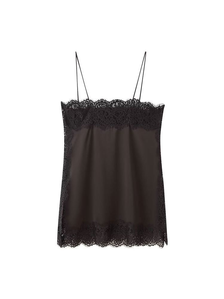 TFAFXY Vintage Casual Women Br - Cami Top Lace 评论和价格
