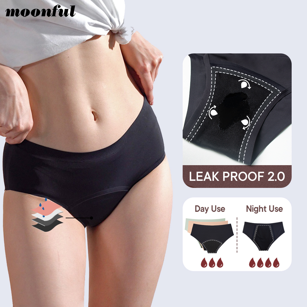 Seamless Menstruation Panties  - Period Panty Absorbent 评论和价格