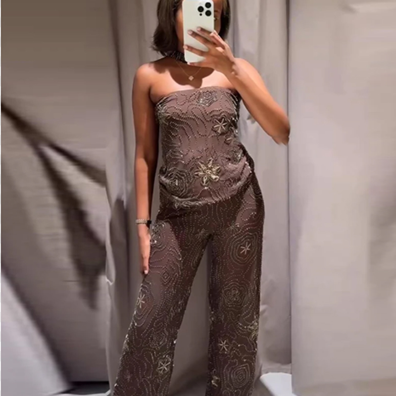 HXAO Corset Crop Tops For Woma - Strapless Bra Backless 评论和价格