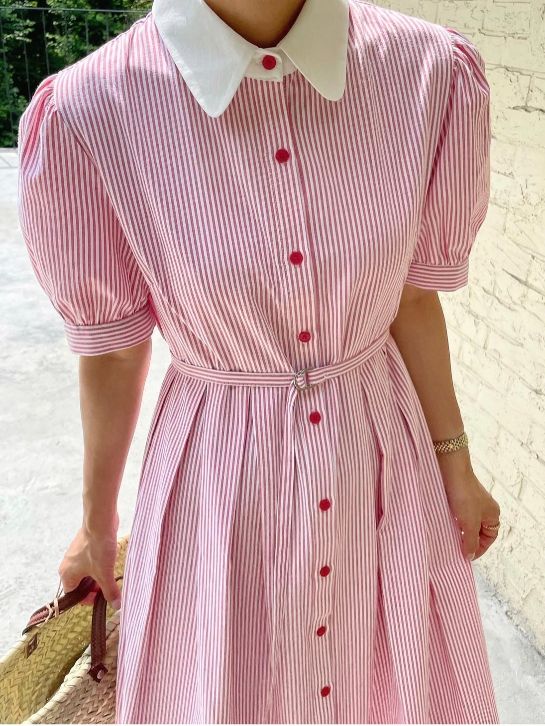 Elegant Retro Striped Waist-Ci - Corset Waist Cinch 评论和价格