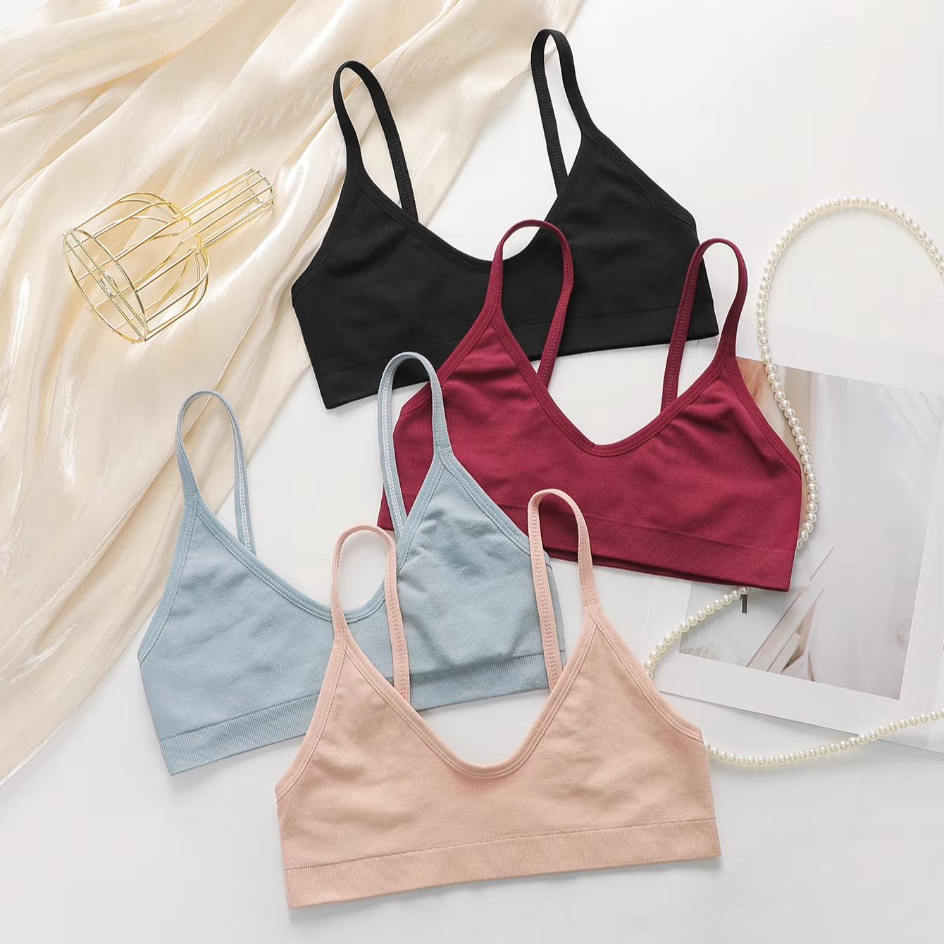 Women Seamless Wireless Bra So - Bralette Wireless Soft 评论和价格