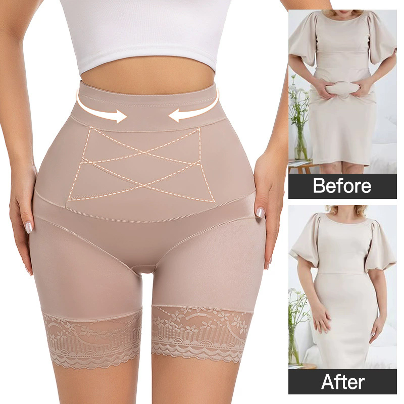 Lace Safety Shorts for Women H - Seamless Underwear Women 评论和价格