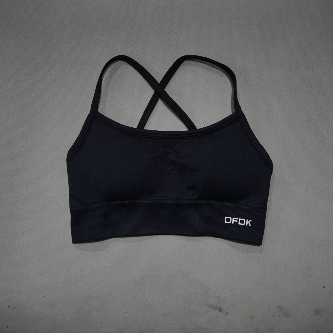 DFDK Ribbed Seamless Cross Bac - Push Up Bra Padded 评论和价格